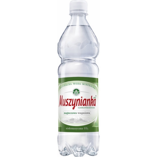 Woda Muszynianka  0,6l ngaz.